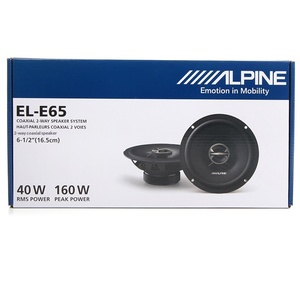<span class=keywords><strong>ALPINE</strong></span> EL-E65C/EL-E65 Altavoz coaxial <span class=keywords><strong>de</strong></span> 2 vías para <span class=keywords><strong>coche</strong></span>, 6.5 pulgadas, grado profesional, 300W <span class=keywords><strong>de</strong></span> potencia máxima, 4 ohmios <span class=keywords><strong>de</strong></span> impedancia - Product Image 4