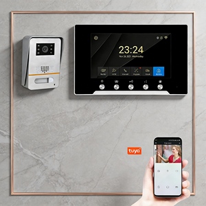 Système <span class=keywords><strong>d</strong></span>'interphone hybride sans fil et <span class=keywords><strong>filaire</strong></span>, <span class=keywords><strong>sonnette</strong></span> intelligente économique pour les entrées <span class=keywords><strong>de</strong></span> salles <span class=keywords><strong>de</strong></span> sport et <span class=keywords><strong>de</strong></span> clubs <span class=keywords><strong>de</strong></span> fitness - Product Image 1