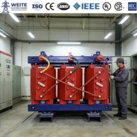 50kVA 100kVA 250kVA 500kVA Kuru Tip Trafo 500kVA 3 Faz 10kV/400V Epoksi Reçine Döküm CE Endüstriyel Enerji Dağıtım
