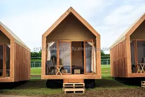 Petite maison en métal de luxe, jardin en bois, maisons préfabriquées modernes, maison conteneur