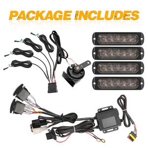Clignotants LED séquentiels pour voiture, couleur ambre, pré-câblés, 12V, pour Can Am Commander Outlander Defender 2011-2024 - Product Image 2