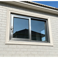 Ventanas Corredizas de Doble Acristalamiento con Aislamiento Térmico y Acero Inoxidable Antirrobo de Diseño Moderno