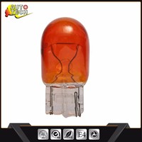 Nouvelle ampoule halogène T20 W21W W21/5W à vente directe d'usine, la plus vendue, pour clignotant, mini-lumière à cale 12/24V, résistante aux chocs