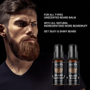 Kit de Champú y Acondicionador para <span class=keywords><strong>Barba</strong></span> con Aceite de Argán y Jojoba - Product Image 2