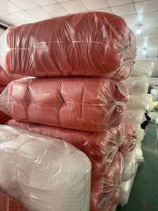 Rouleau de film à bulles d'air rouge rose antichoc recyclable, taille personnalisée, polyéthylène PE, matériau d'emballage protecteur pour la logistique - Product Image 5