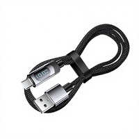 Câble USB-C 100W PD tressé en nylon pour charge rapide et transfert de données – Universel haute vitesse pour ordinateur, appareil photo, montre connectée, écouteurs