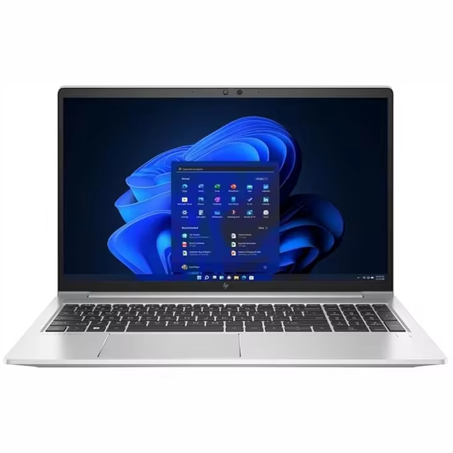 HPE EliteBook 650 G9 Laptop 15.6 Inch Intel Core I5-1245U with 8GB RAM and 512GB SSD English Keyboard Silver Computer