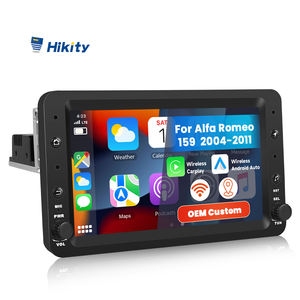 Hikity 7 ''<span class=keywords><strong>Autoradio</strong></span> <span class=keywords><strong>Android</strong></span> pour <span class=keywords><strong>Alfa</strong></span> Romeo <span class=keywords><strong>159</strong></span> 2004-2011 2 + 64G <span class=keywords><strong>Autoradio</strong></span> Carplay sans fil/<span class=keywords><strong>Android</strong></span> Auto GPS/WiFi OEM Vente en gros - Product Image 1
