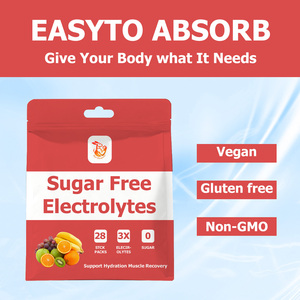 OEM ODM Sugar Free Electrolyte Powder with Vegan Natural Herbal <b>Supplements</b> Support Hydration Dietary <b>Supplements</b> Powder - Product Image 6