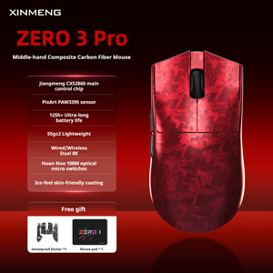 Ratón Inalámbrico para Juegos Xinmeng ZERO3 Pro Esports - Sensor PAW3395, Ultraligero de 56g, Batería de 125H, Recargable por USB-C, Diseño Ergonómico - Product Image 1