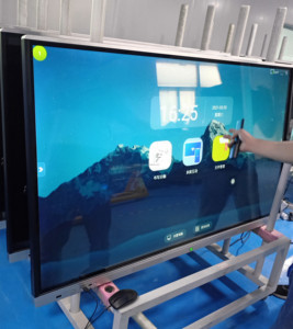Giảm Giá Bảng Thông Minh Kỹ Thuật Số Android Win10 Cảm Ứng Đa Điểm 65 75 Inch Hàng Đầu Bảng Tương Tác Màn Hình 4K - Product Image 2