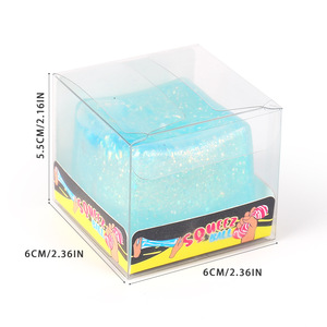 Outdoor Toys Glow Cube Maltose Pinch <b>Music</b> Toys TPR Material <b>Boxed</b> Packaging Outdoor Decompression Vent Slow Rebound. - Product Image 5