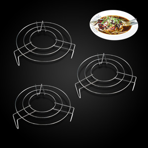 Grille de cuisson vapeur triangulaire en acier inoxydable pour la cuisson à la vapeur des pains, grille de cuisson vapeur imperméable, grille de cuisson vapeur multifonctionnelle pour - Product Image 1