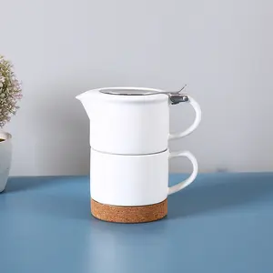 Nordic Afternoon Teapot Ceramic Tea Kettle Tea Cup Sets European New Style Tea Set For 1