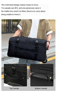 Waterproof Weekender Durable Large Capacity Duffel <strong>Bag</strong> Carry <strong>on</strong> Luggage Sport Travel <strong>Bags</strong> With <strong>Wheels</strong> <strong>Kit</strong> - Product Image 6