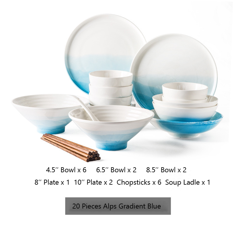 20 Piece Set-Blue