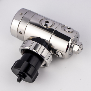 YOKE/DIN équipement de <span class=keywords><strong>plongée</strong></span> sous-marine HOTDIVE marque S3 acier inoxydable premier étage régulateur diaphragme Type équilibré 100% <span class=keywords><strong>O2</strong></span> - Product Image 2