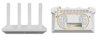 Doble banda xpon GPON Epon 4ge ONU enrutador 5G WiFi fibra ont FTTH gepon Precio de módem óptico