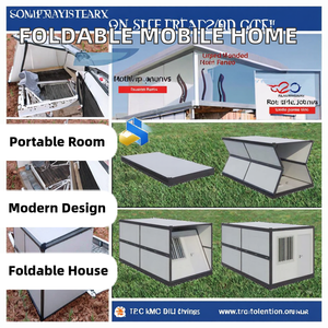 Priscila <span class=keywords><strong>Azzini</strong></span> - Ufficio Modulare Pieghevole in Container, Design Moderno, Unità Abitativa Containerizzata Completamente Arredata in Vendita - Case di Campagna - Product Image 6