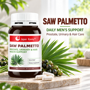 อาหารเสริม OEM ยี่ห้อ Shecome ผลิตภัณฑ์แคปซูลสารสกัดจาก Saw Palmetto สำหรับบำรุงเส้นผม อาหารเสริมสารสกัดจาก Saw Palmetto สำหรับผู้ชาย - Product Image 5