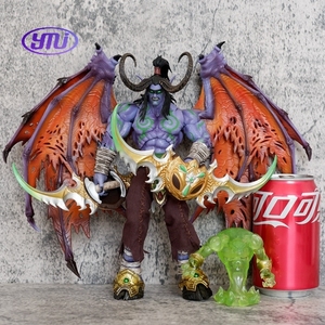 Juego <span class=keywords><strong>World</strong></span> of <span class=keywords><strong>Warcraft</strong></span>-Figura 25cm Lllidan Stormrage Figuras DE ACCIÓN Estatua Pvc Juguete coleccionable Manos y pies móviles - Product Image 3