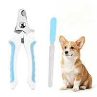 Accessoires pour animaux de compagnie Coupe-ongles pour chat et chien Outil de toilettage pour animaux Coupe-ongles pour animaux avec lime à ongles
