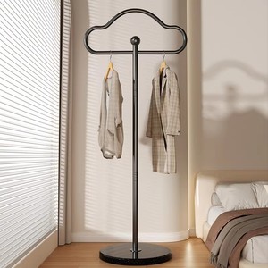 Appendiabiti Verticale Moderno di Lusso Leggero, Semplice, in Metallo, a Forma di Nuvola, <span class=keywords><strong>da</strong></span> Terra, per <span class=keywords><strong>Camera</strong></span> <span class=keywords><strong>da</strong></span> <span class=keywords><strong>Letto</strong></span> e Comodino - Product Image 4