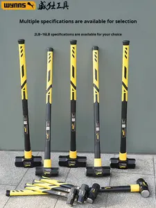 <span class=keywords><strong>Marteau</strong></span> <span class=keywords><strong>de</strong></span> démolition pour <span class=keywords><strong>maçon</strong></span> Weili Shi, tête octogonale carrée, robuste, avec manche en plastique - Product Image 5