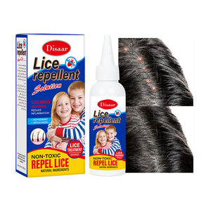 プロのシラミ忌避スカルプヘアトナーペパーミント & 魔女ヘーゼルエキスヘアマッサージャー頭皮栄養ケアソリューション - Product Image 5