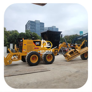 Motoniveladora CAT140K Usada Original de Japón, Pocas Horas de Uso, Maquinaria de Construcción con Ruedas, Incluye Motor y Caja de Cambios, 128KW, Alto Momento de Carga - Product Image 1