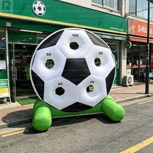 But de football gonflable géant 2m*2m avec logo personnalisé, jeu de tir publicitaire, modèle gonflable pour événements/<span class=keywords><strong>club</strong></span> - Product Image 3