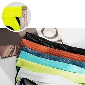 <strong>Mens</strong> Sexy Open Ass Underwear Jockstrap <strong>Panties</strong> G-String Thongs Athletic Supporter Underpants Mesh Shorts Low Rise Briefs - Product Image 6