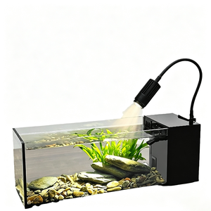 Aquarium Écologique Ultra-Clair Native Stream - Filtre Latéral Personnalisé pour Salon - Product Image 1