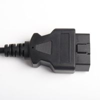 Cable de extensión OBD2 de 5 metros, 16 pines, macho a hembra, cable de diagnóstico para automóvil, totalmente cableado, de 16 núcleos