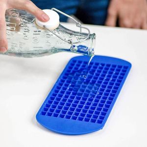 Bac à glaçons en silicone 160 cellules |   Moule à glaçons miniature de qualité alimentaire |   Plateau de congélation flexible sans BPA - Product Image 3