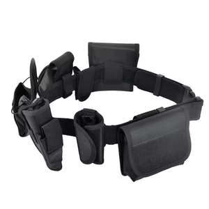 Fábrica personalizada 8 juegos de cinturón táctico deber Modular cinturón de utilidad equipo al aire libre Nylon Molle bolsa cómoda funda de lona - Product Image 2