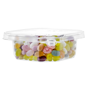 Contenedor de plástico para alimentos de 8 OZ fabricado en Taiwán, paquete de seguridad de bañera cuadrada de dos piezas, embalaje a prueba de manipulaciones reciclable para uso en ensaladas - Product Image 6