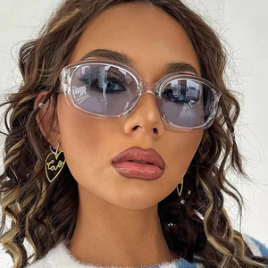 Fashionable and High Quality New <b>Sunglasses</b> Customized Millennium Oval <b>Sunglasses</b> UV400 - Product Image 3