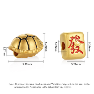 À la mode Au999 réel pur 24K or bracelet à breloques bijoux fins femmes femme mariée fiançailles bracelets de mariage - Product Image 2