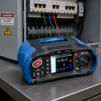 Testeur d'installation multifonction CEM avec écran LCD couleur TFT de 3,5 pouces pour l'inspection électrique industrielle