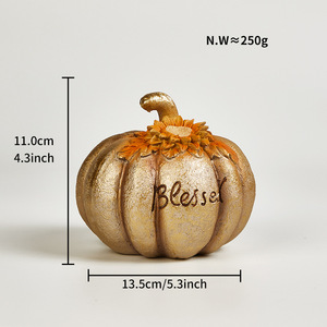 Vente directe usine – Citrouilles artificielles en mousse sculptée, blanches, rustiques, tailles assorties, pour Halloween, Pâques, Remise de diplôme, Noël - Product Image 6