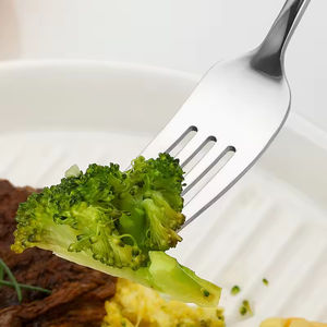 Vente chaude Talheres <span class=keywords><strong>Inox</strong></span> 7 pièces <span class=keywords><strong>Table</strong></span> complète complète ensemble de couverts de luxe nordique ensemble d'argenterie en acier inoxydable - Product Image 4