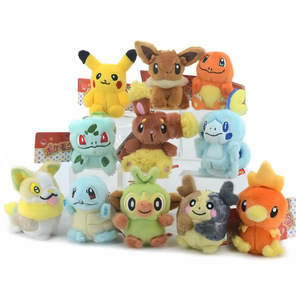 Portachiavi in peluche <span class=keywords><strong>Pokémon</strong></span> da 10 cm, regalo di compleanno, regalo di Natale, regalo per coppie, giocattolo rilassante, giocattolo per Claw Machine, simpatico <span class=keywords><strong>Pikachu</strong></span> - Product Image 4