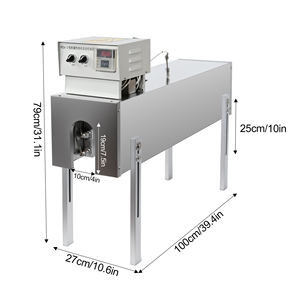 Máquina automática de termoencogimiento por túnel RSX-5 para sellado de tapas de botellas en la industria de vino, cerveza, agua mineral, bebidas, alimentos y productos químicos. - Product Image 5