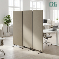 Tissu d'insonorisation en polyester écologique ASTM C423, panneau acoustique en PET pour cloison de bureau
