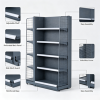 Étagère Fabrication Nouveau Type Top Vente Supermarché Produit Présentoir Étagères Pour Magasin De Détail Gondole Rayonnage