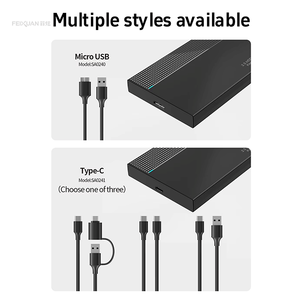 Toptan özelleştirilmiş <span class=keywords><strong>2</strong></span>.5-inç taşınabilir sabit disk kutusu tip-c USB 3.0 aracı ücretsiz SSD katı hal mekanik sabit disk muhafaza - Product Image 6