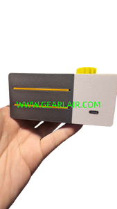 Lampe d'urgence à manivelle dynamo, boîte <span class=keywords><strong>de</strong></span> vitesses entièrement métallique 370, super condensateur 250F, projecteur/éclairage d'appoint, variateur à bouton, Type-C - Product Image 5