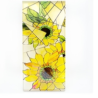 Verre de construction coloré, massif et teinté, de qualité supérieure, pour fenêtres d'église, portes et décoration de salles de douche - Vente en gros