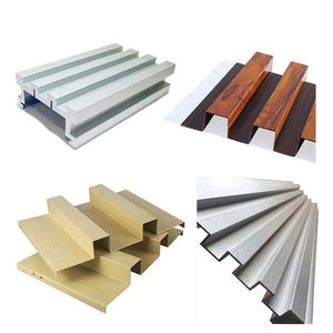 Lames de façade en aluminium imitation bois pour villas, panneaux muraux extérieurs, fabrication de plaques murales en aluminium de grande qualité - Product Image 5